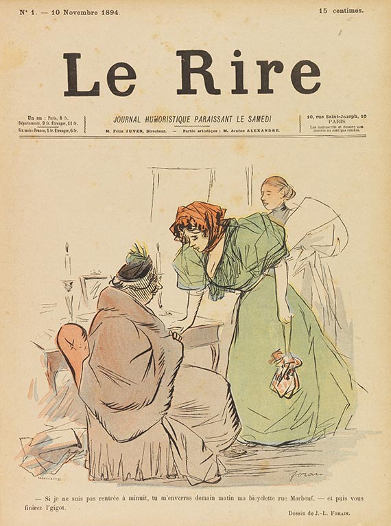   - Le Rire. Journal humoristique. 16 Bände - 