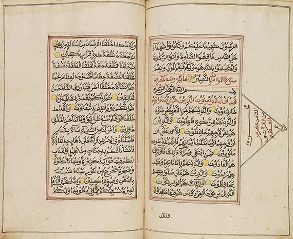  Manuskripte - Koran-Manuskript auf Papier. Indonesien 19. Jh
