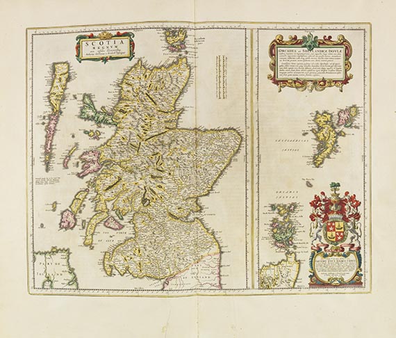Joan Blaeu - Geographiae Blavianae volumen sextum ... Scotia (&) Hibernia - 