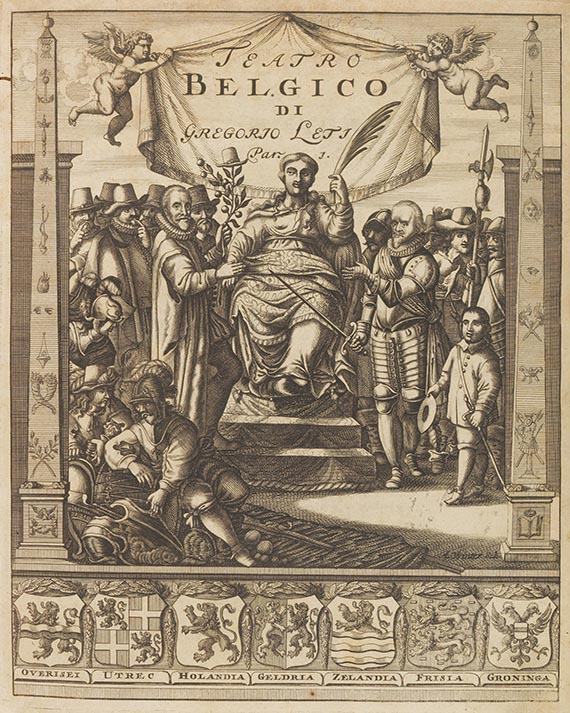 Gregorio Leti - Teatro Belgico. 2 Bände - 