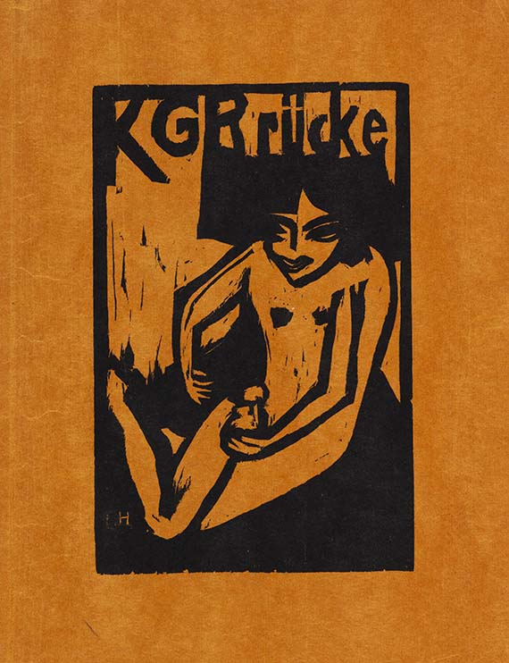  Ausstellungskatalog - Katalog zur Ausstellung der K.G. "Brücke" in der Galerie Arnold, Dresden, Schloßstraße