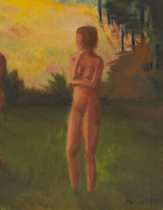 Erich Heckel - Frauen im Wald - 