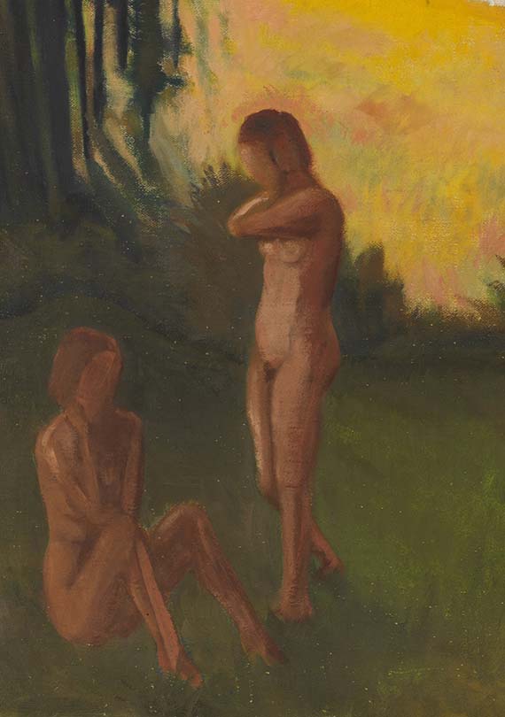 Erich Heckel - Frauen im Wald - 