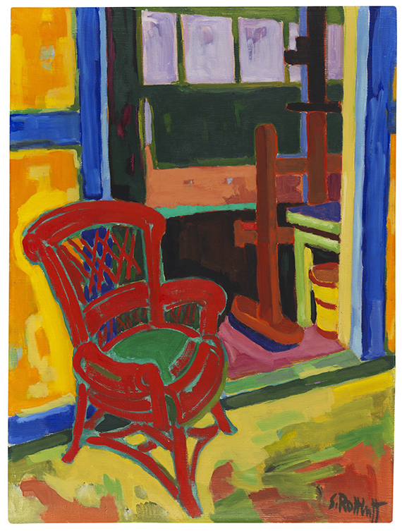 Karl Schmidt-Rottluff - Der rote Stuhl