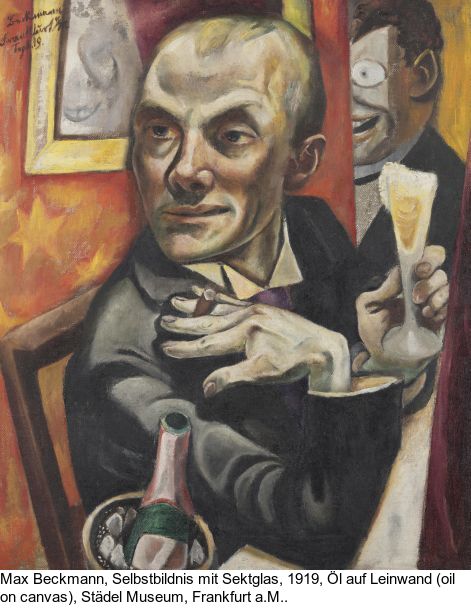 Max Beckmann - Königinbar (Selbstbildnis) - 