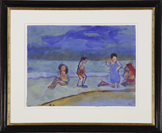 Emil Nolde - Badende - Frame image