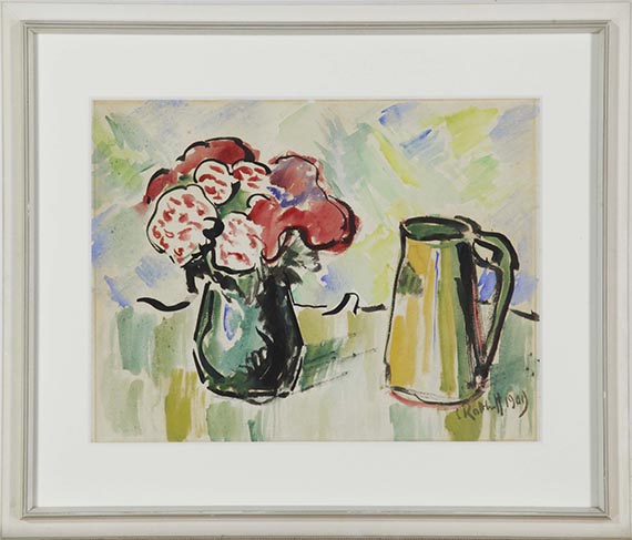 Karl Schmidt-Rottluff - Sommerblumen - Frame image