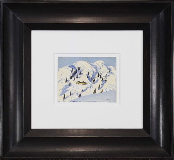 Alfons Walde - Winterlandschaft - Frame image