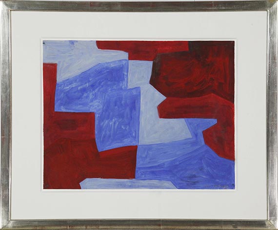 Serge Poliakoff - Composition abstraite - Frame image