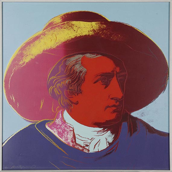 Andy Warhol - Goethe - Frame image