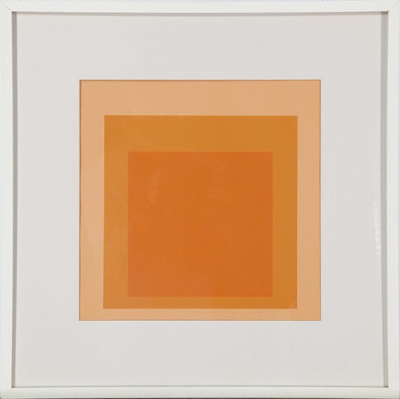Josef Albers - 3 Bll.: Homage to the Square - Frame image