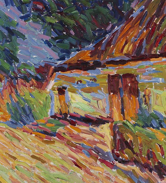 Karl Schmidt-Rottluff - Straße im Norden - 