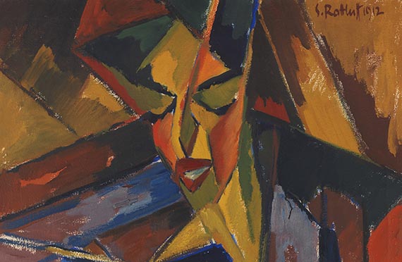 Karl Schmidt-Rottluff - Lesende (Else Lasker-Schüler) - 