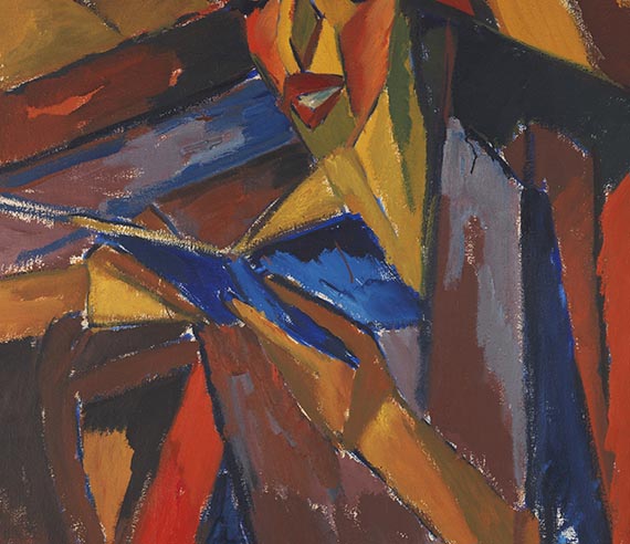 Karl Schmidt-Rottluff - Lesende (Else Lasker-Schüler) - 