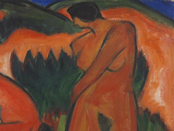 Karl Schmidt-Rottluff - Rote Düne - 