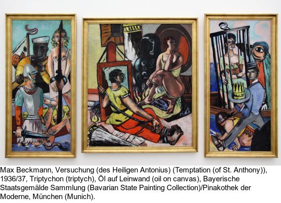 Max Beckmann - Holzsäger im Wald - 