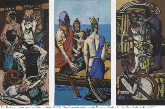 Max Beckmann - Holzsäger im Wald - 