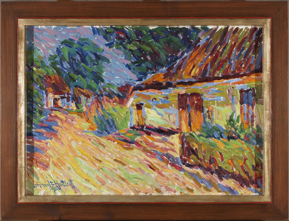 Karl Schmidt-Rottluff - Straße im Norden - Frame image