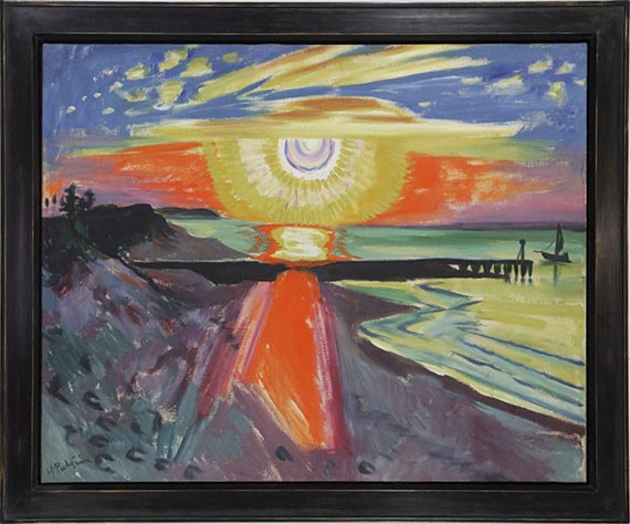 Pechstein - Sonnenuntergang an der See