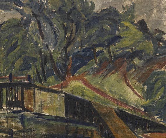 Erich Heckel - Schleuse - 