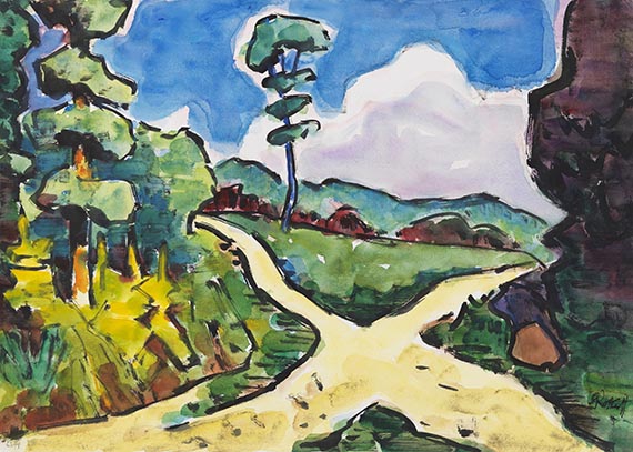 Schmidt-Rottluff - Kreuzweg am Taunus