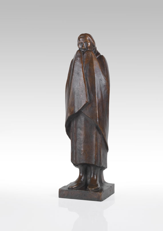 Ernst Barlach - Frierendes Mädchen