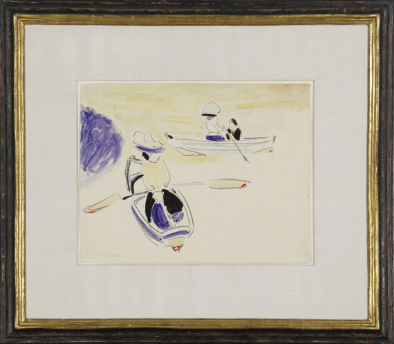 Ernst Ludwig Kirchner - Ruderboote - Frame image