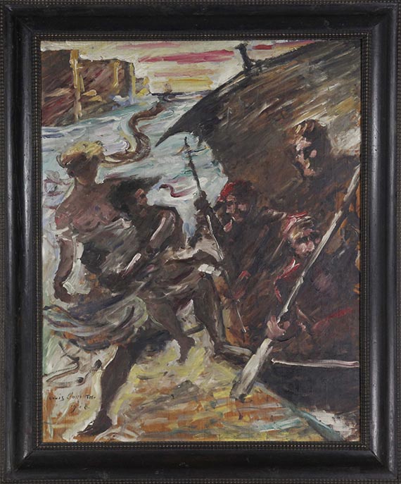 Lovis Corinth - Frauenraub - Frame image