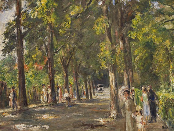 Max Liebermann - Große Seestraße in Wannsee - 