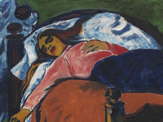 Hermann Max Pechstein - Die Ruhende