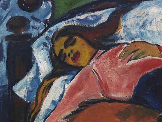 Hermann Max Pechstein - Die Ruhende