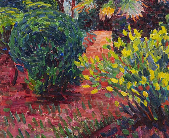 Alexej von Jawlensky - Garten in Carantec - 