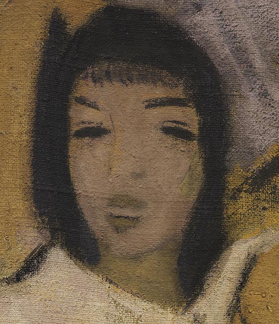 Otto Mueller - Mädchen auf dem Kanapee - 