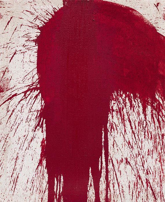 Hermann Nitsch - Schüttbild