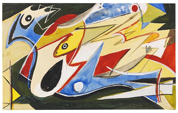 Ernst Wilhelm Nay - Seejungfrau