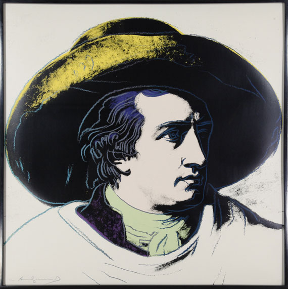 Andy Warhol - Goethe - Frame image