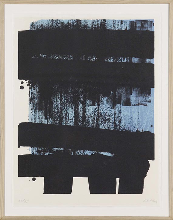 Soulages - Lithographie No. 36