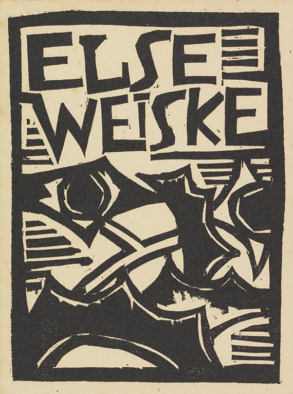 Schmidt-Rottluff - Exlibris: Else Weiske