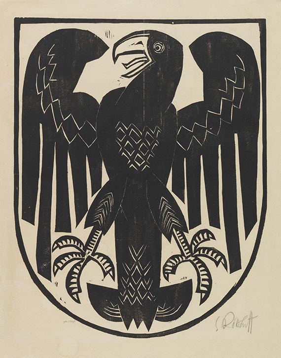 Karl Schmidt-Rottluff - Reichswappen II