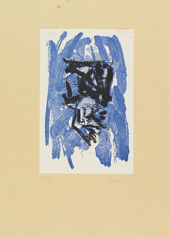 Georg Baselitz - Mappenwerk: Adler - 