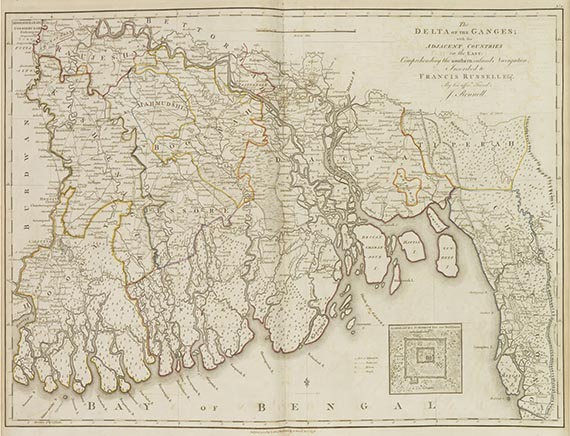 James Rennell - Bengal Atlas