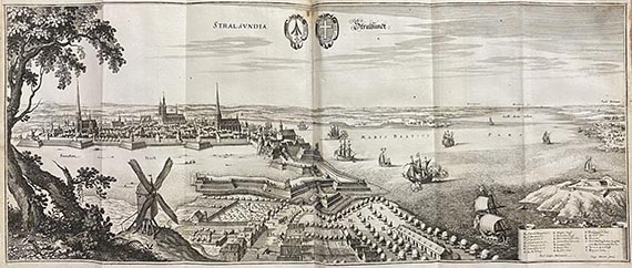 Matthäus Merian - Topographia Electoratus Brandenburgici et Ducatus Pomeraniae, 3 Teile in 1 Band