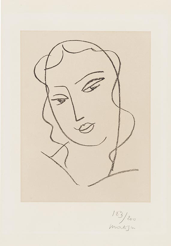 Matisse - Tête voilée