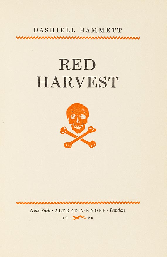 Dashiell Hammett - Red harvest