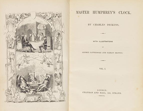 Charles Dickens - Master Humphrey's Clock. 3 Bände - 