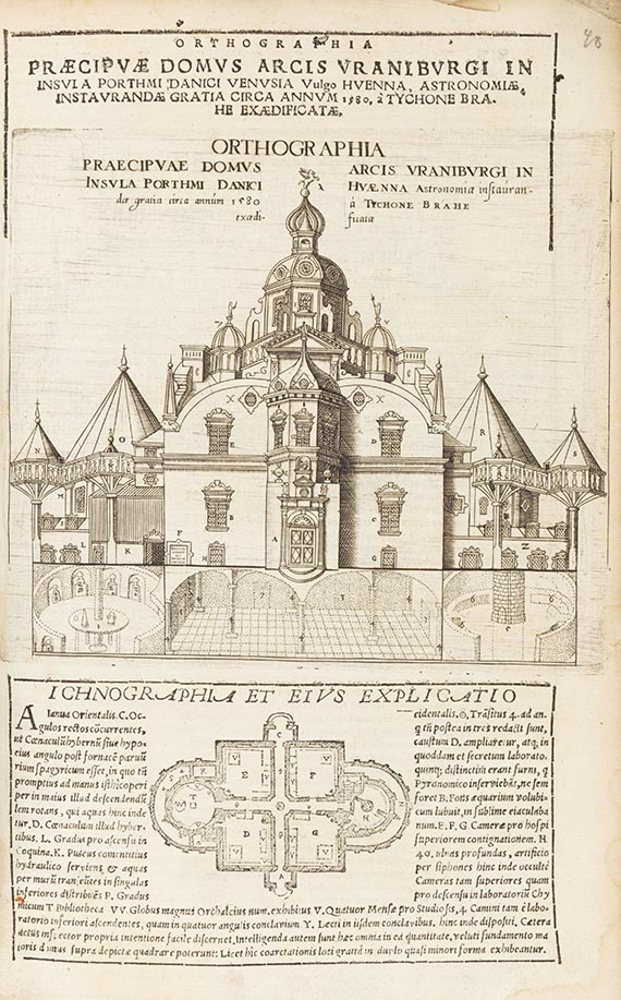 Tycho Brahe - Astronomiae instauratae mechanica - 