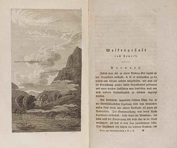 Johann Wolfgang von Goethe - Morphologie. 6 Hefte in 2 Ledermappen