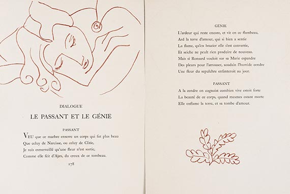 Henri Matisse - Florilège des Amours de Ronsard - 