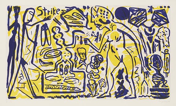 A. R. Penck (d.i. Ralf Winkler) - Strike