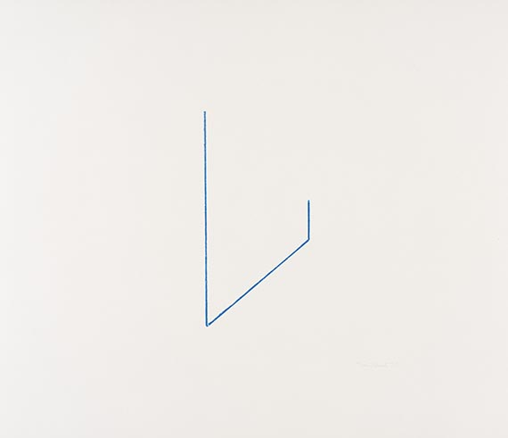 Fred Sandback - Ohne Titel (6-teilig)